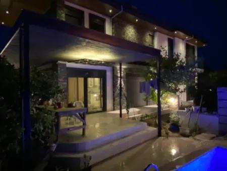 3+1 Luxus- Und Poolvilla In Muğla Ortaca Dikmekavak.