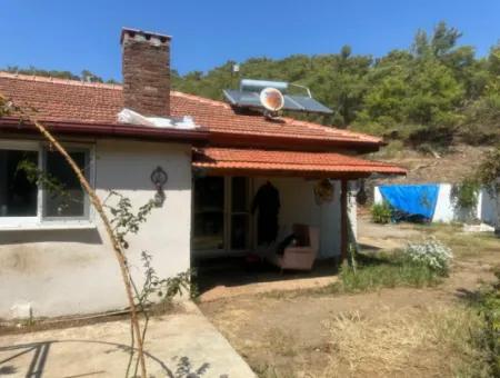 2 Neu Restaurierte Gebäude Auf Einem 1580 M2 Grossen Grundstück In Muğla / Ortaca / Tepearasi Dorf. Dorfhaus