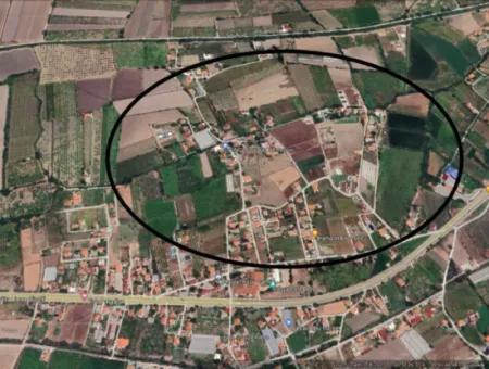 Muğla / Ortaca / Okçular ( Marmarli), 20 Acres Of Land With Road Frontage, Left Side And Front Façade Zoned Lands