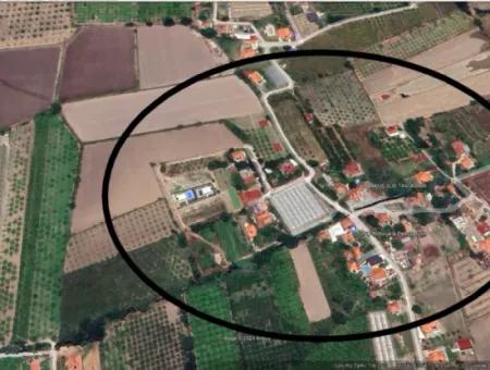 Muğla / Ortaca / Okçular ( Marmarli), 20 Acres Of Land With Road Frontage, Left Side And Front Façade Zoned Lands